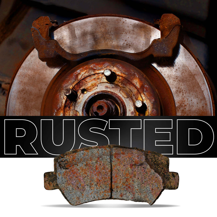 Don't Worry About Rusty Rotors, Worry About Rusty Brake Pads!