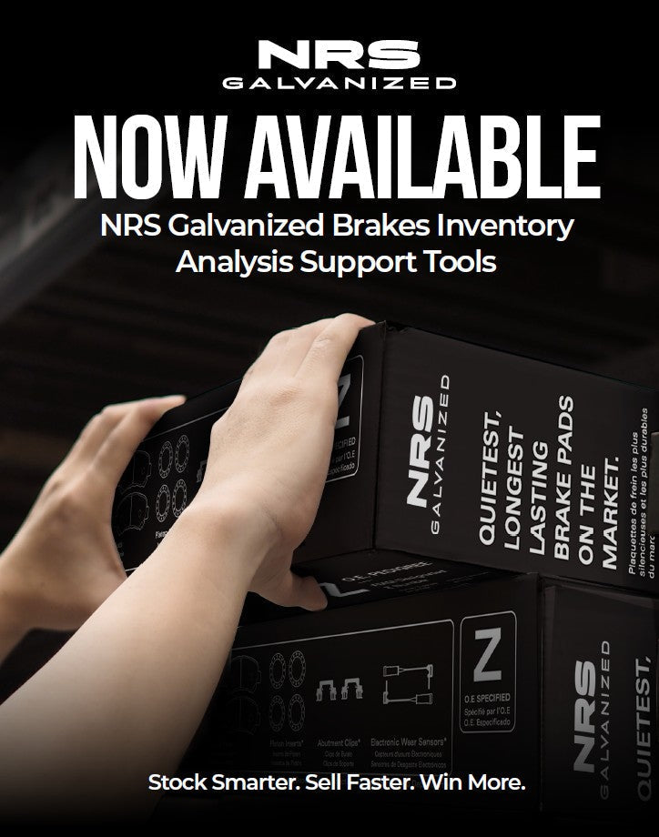 NOW AVAILABLE: NRS Galvanized Brakes – Inventory Analysis Support Tools