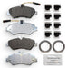 Disc Brake Pad Set NRS Brakes NS1317