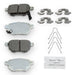 Disc Brake Pad Set NRS Brakes NS1354