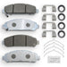 Disc Brake Pad Set NRS Brakes NS1401