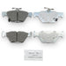 Disc Brake Pad Set NRS Brakes NS1808