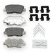 Disc Brake Pad Set NRS Brakes NS1813