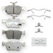 Disc Brake Pad Set NRS Brakes NS1833