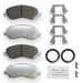 Disc Brake Pad Set NRS Brakes NS866