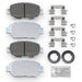 Disc Brake Pad Set NRS Brakes NS908