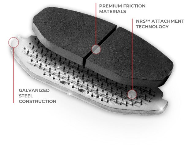 Disc Brake Pad Set NRS Brakes NS2232