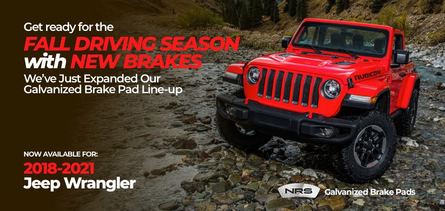 NRS Brakes Releases Updated Brakes Pads Engineered for 2018-2021 Jeep  Wrangler - NRS Brakes
